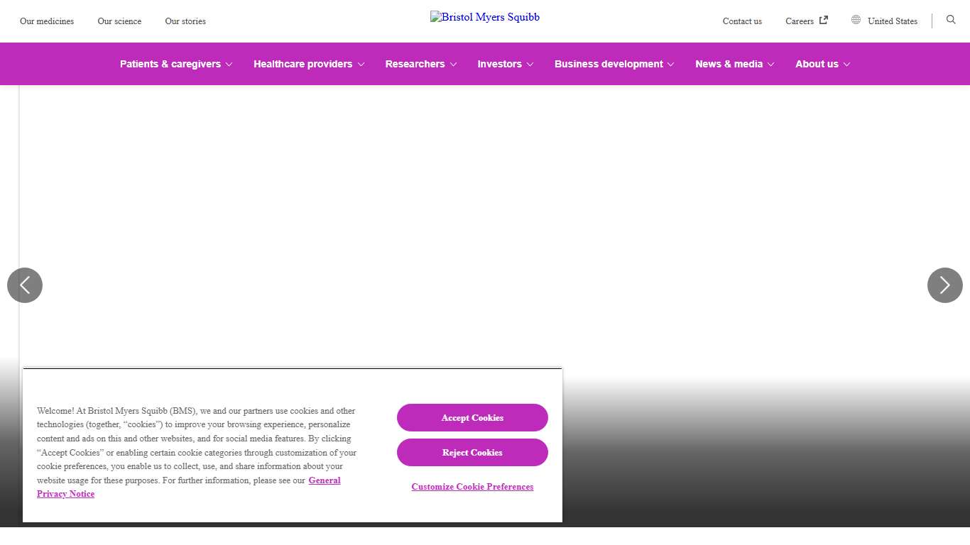 Global Biopharmaceutical Company - Bristol Myers Squibb